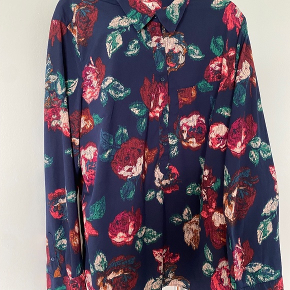 Merona XXL womens polyester blouse. - Picture 1 of 8